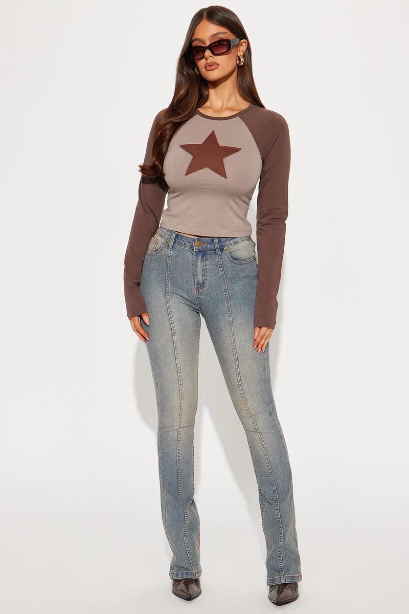 StarStruck Raglan Long Sleeve Tee